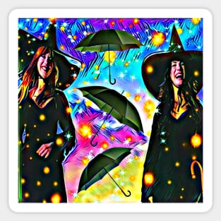 Witches inspiration magic with a practical twist Sticker